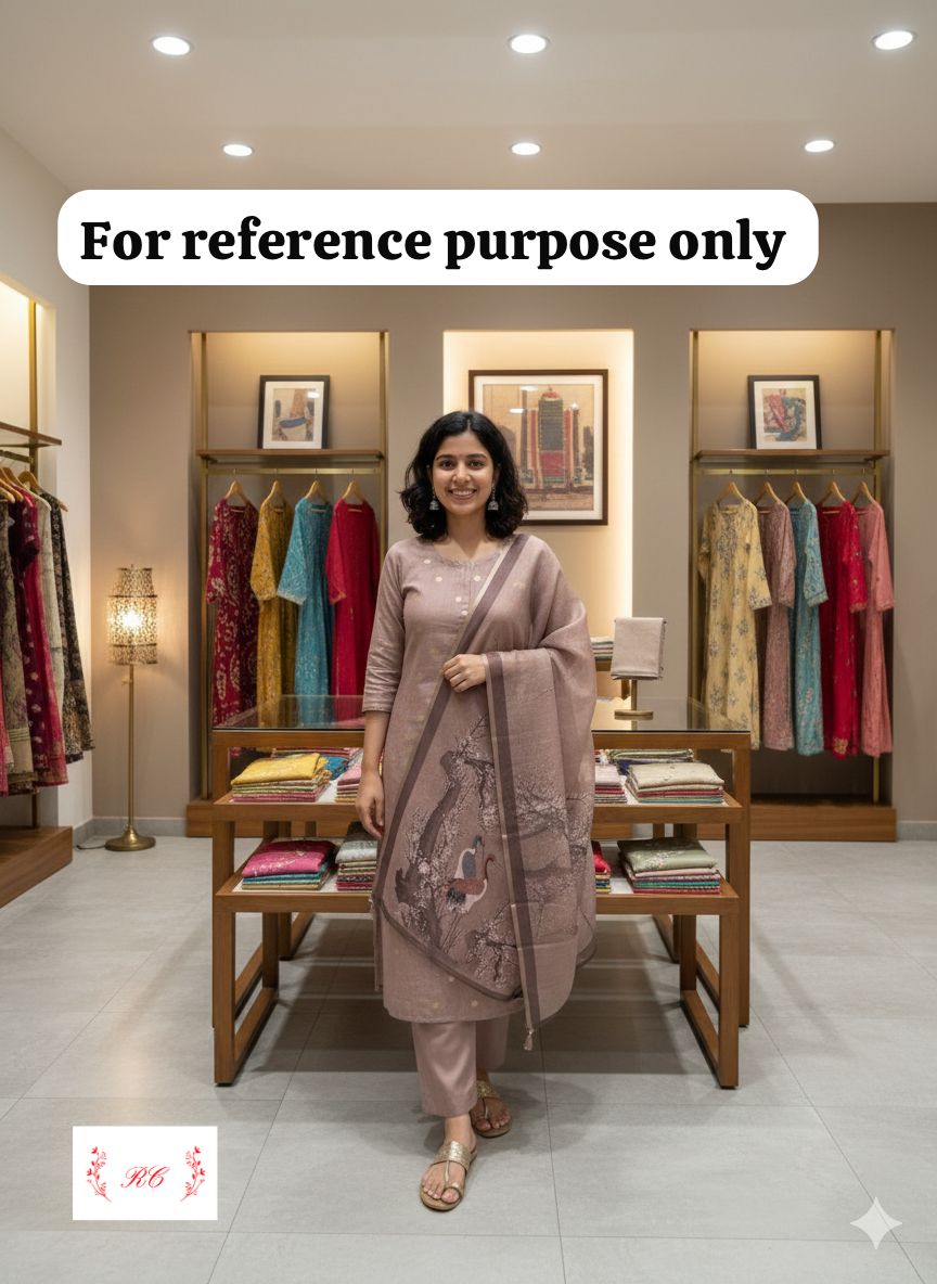 Banarasi Kota Doriya Unstitched Ladies Suit RC-18117 – view 5