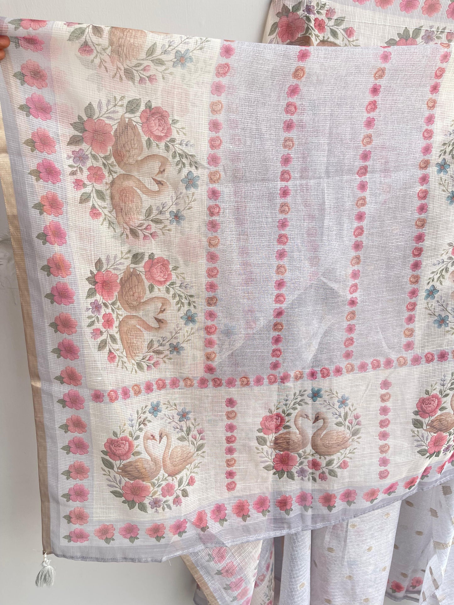 Banarasi kota doriya ladies unstitched suit Rc18438