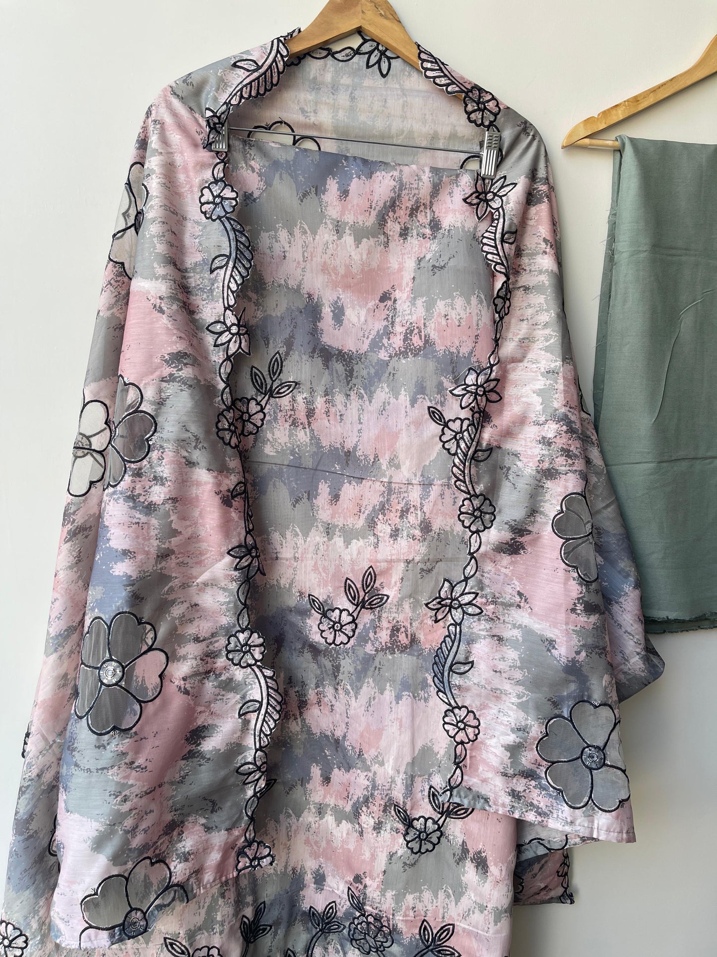 Cotton Silk Printed Unstitched Ladies Suit RC-18650 – view 2
