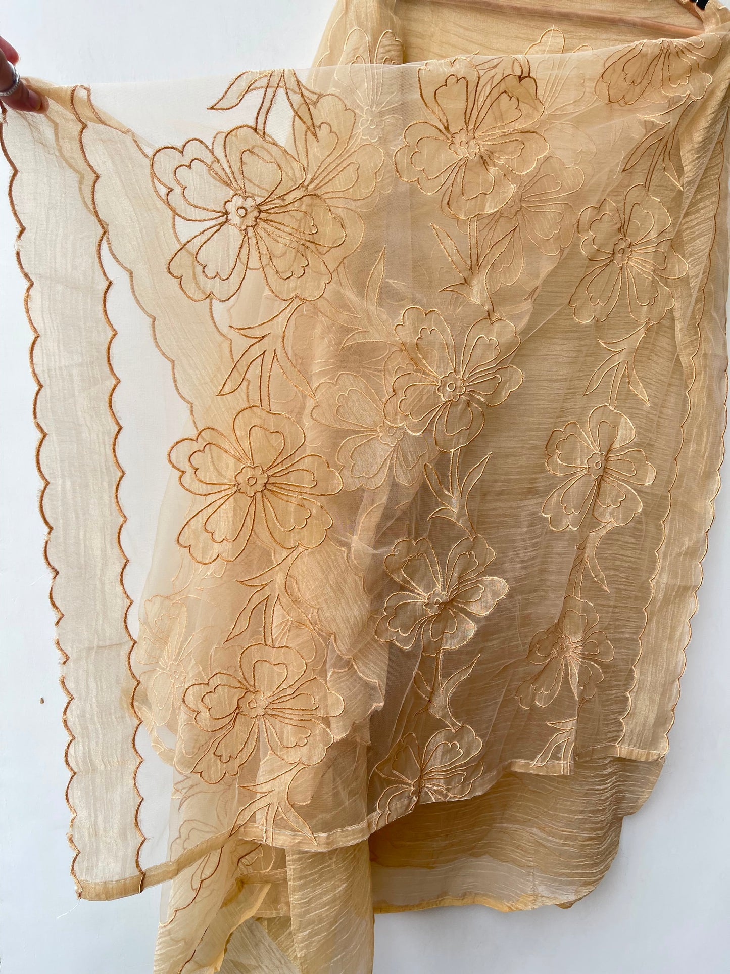 Crushed shimmer tissue ladies unstitched suit Rc19305 (a)