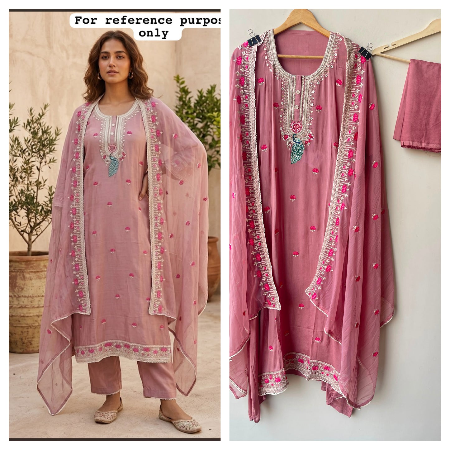 Pure Chinnon unstitched ladies suit Rc19068