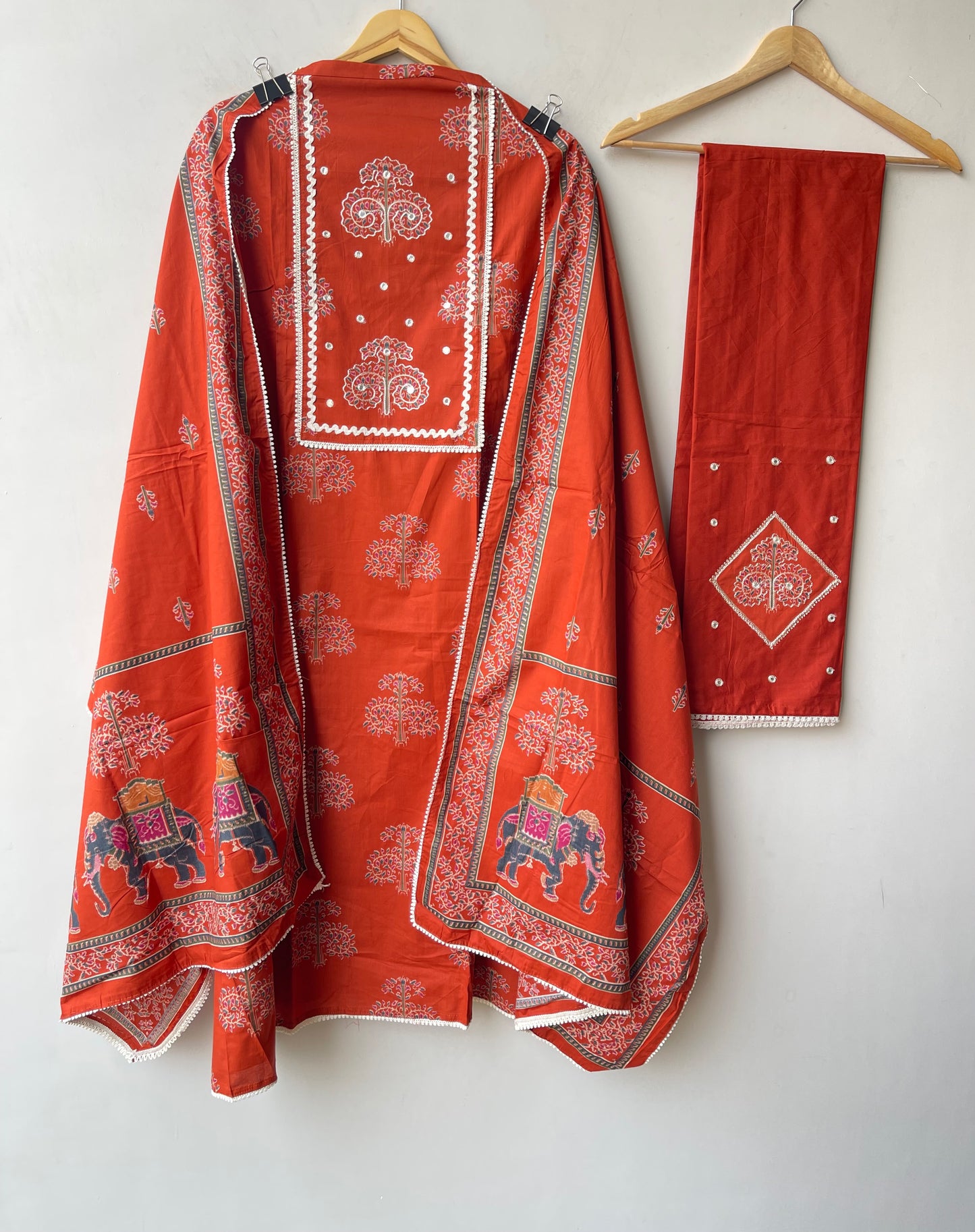 Cotton printed unstitched ladies suit Rc19306 (a)