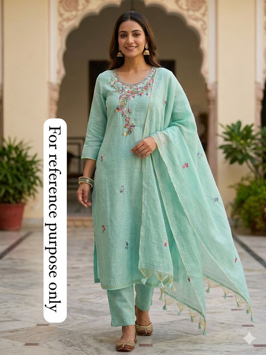 Khaadi mul chanderi ladies unstitched suit Rc18526 (b)