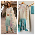 Shimmer silk shaded ladies unstitched suit Rc18991 (a)