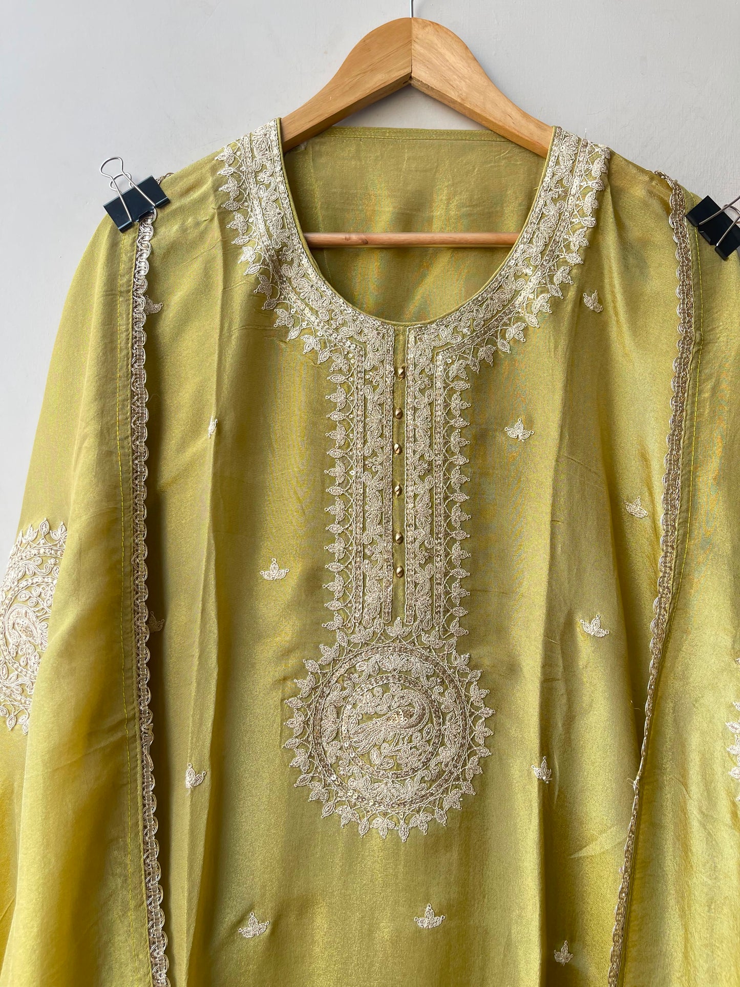 Shimmer silk unstitched ladies suit Rc19116 (a)