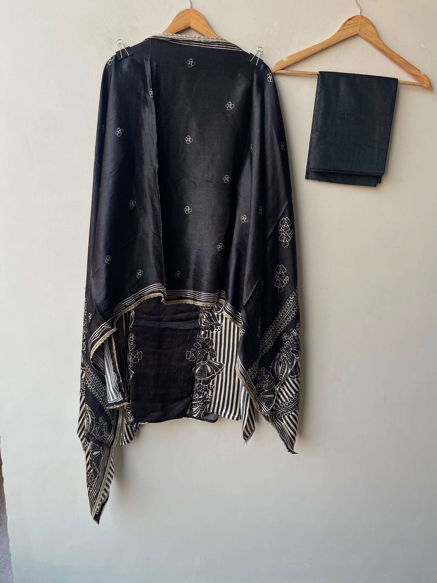 Gajji silk printed unstitched ladies suit Rc19311 (c)