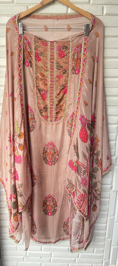 Glass organza unstitched ladies suit Rc17700 (a)