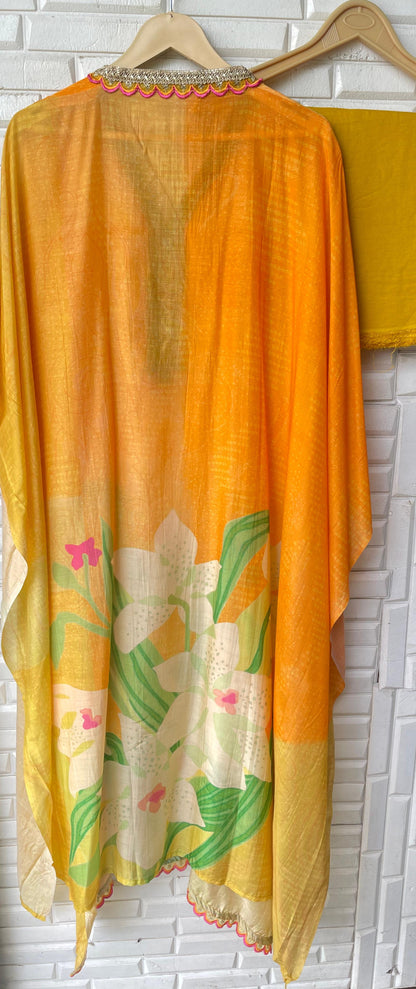 Organza unstitched ladies suit Rc17518