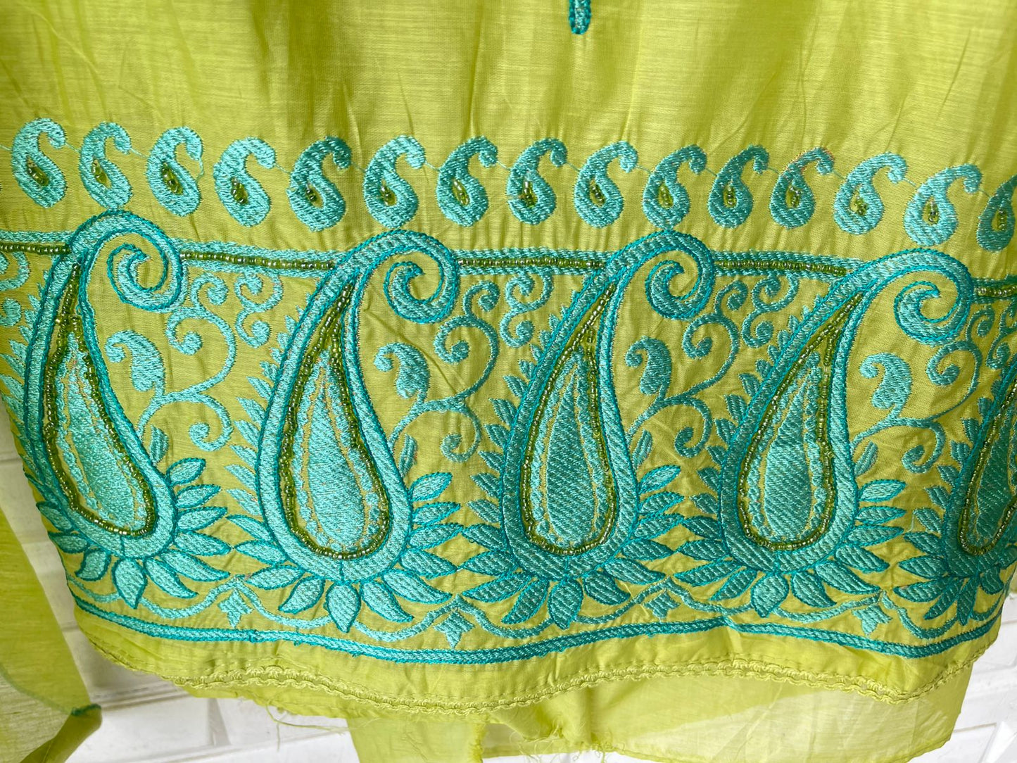 Mul chanderi unstitched ladies suit Rc17718