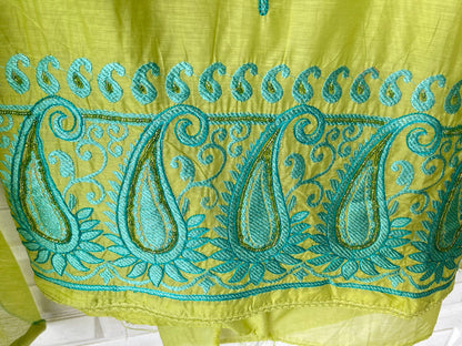 Mul chanderi unstitched ladies suit Rc17718