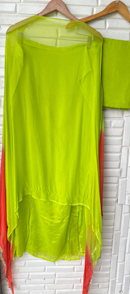 Glass organza unstitched ladies suit Rc17435 (a)