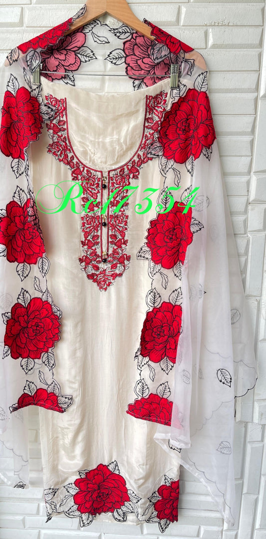 Muslin unstitched ladies suit Rc17354 (a)