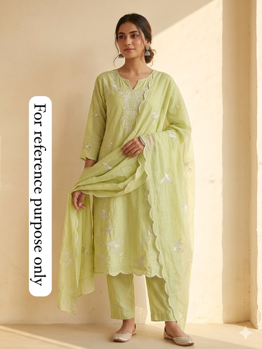 Mul Chanderi Unstitched Ladies Suit RC-18721 (a) – view 2