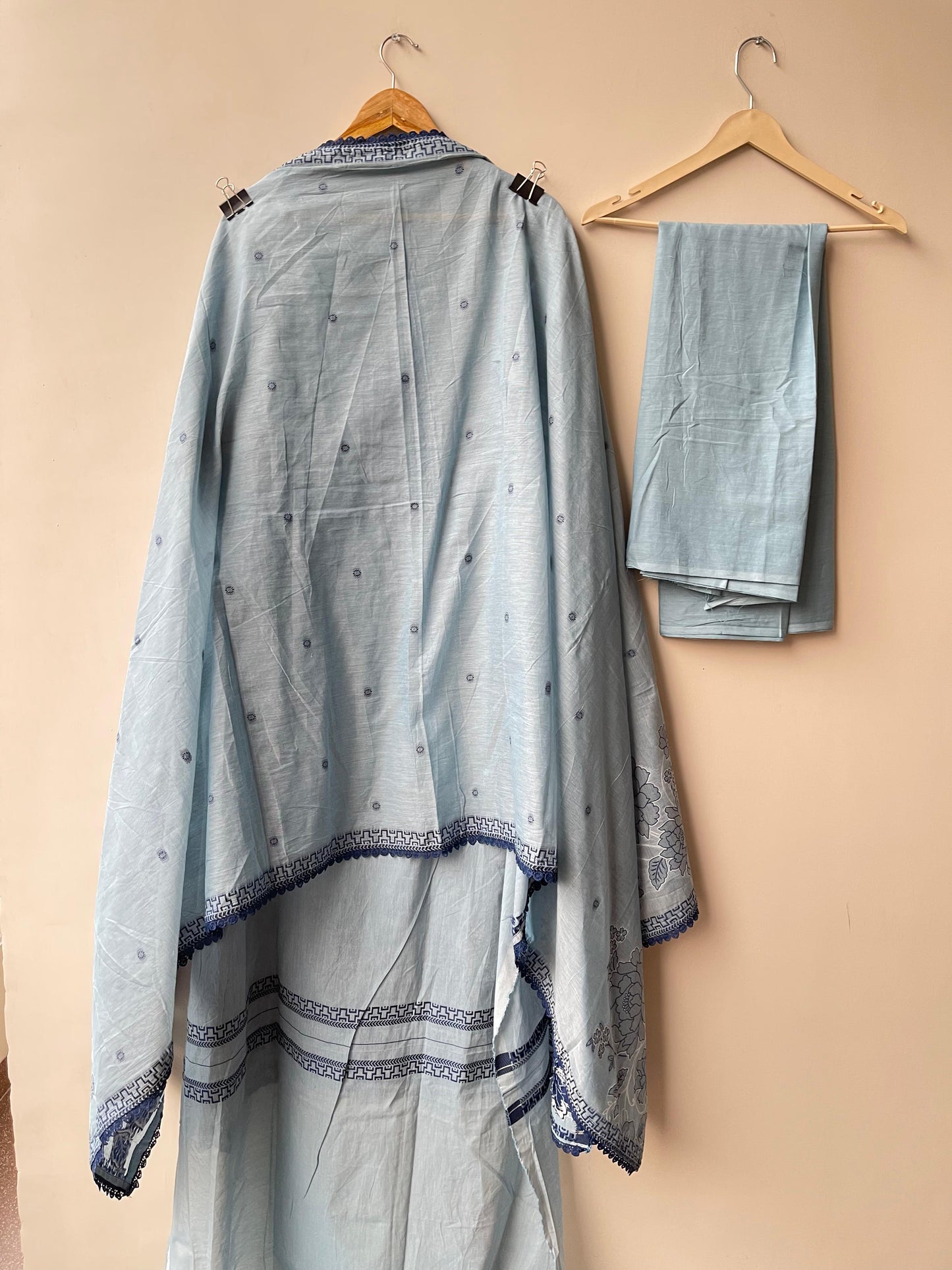 Jhaamdhaani linen unstitched ladies suit Rc18933