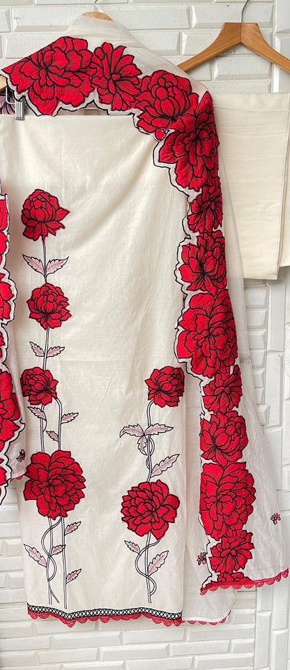 Mul chanderi unstitched ladies suit Rc17396 (a)