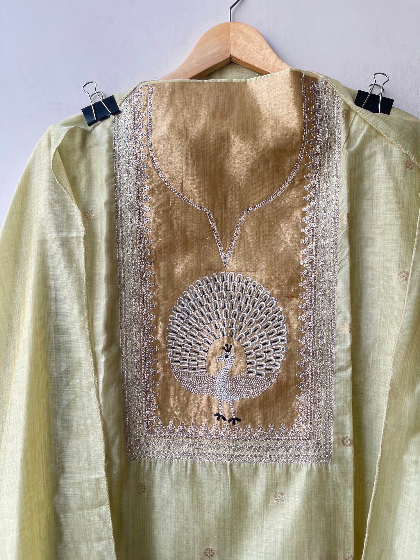 Banarasi mul chanderi ladies unstitched suit Rc19277 (a)