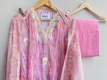 Linen printed unstitched ladies suit Rc18475 (c)