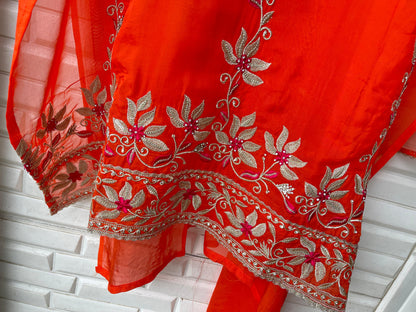 Organza unstitched ladies suit Rc17476 (a)