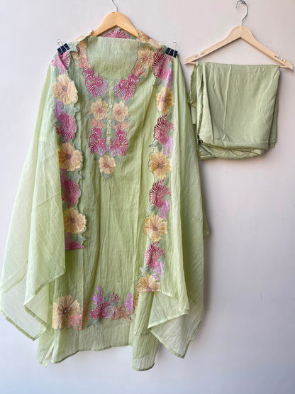 Mul cotton unstitched ladies suit Rc19007