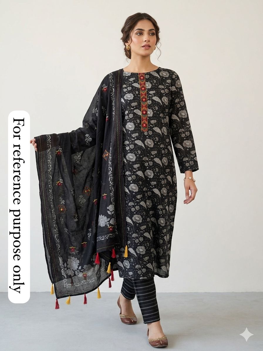 Cotton Printed Unstitched Ladies Suit RC-18836 – view 2