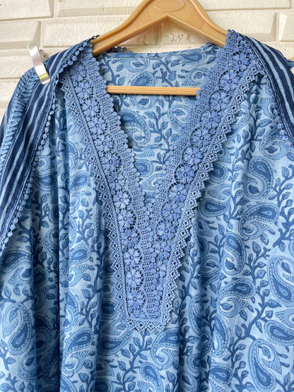 Cotton unstitched ladies suit Rc17422