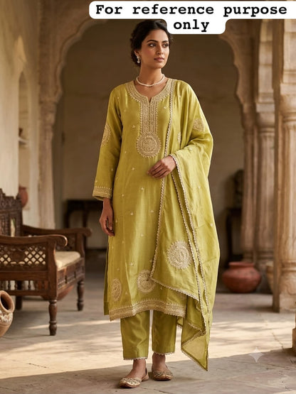 Shimmer silk unstitched ladies suit Rc19116 (a)