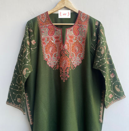 Kashmiri pheron readymade ladies kurta Rc18201