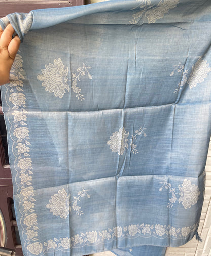 Shimmer self linen printed unstitched ladies suit Rc19290