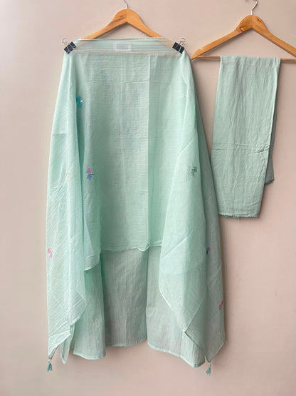 Mul cotton unstitched ladies suit Rc19184