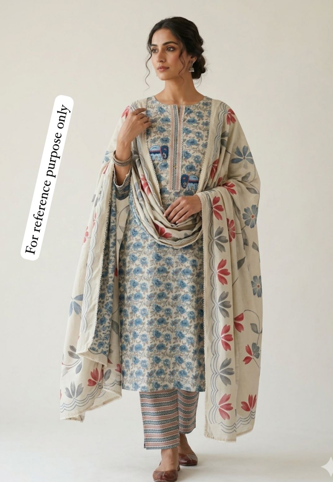 Cotton Printed Unstitched Ladies Suit RC-18668 (a)
