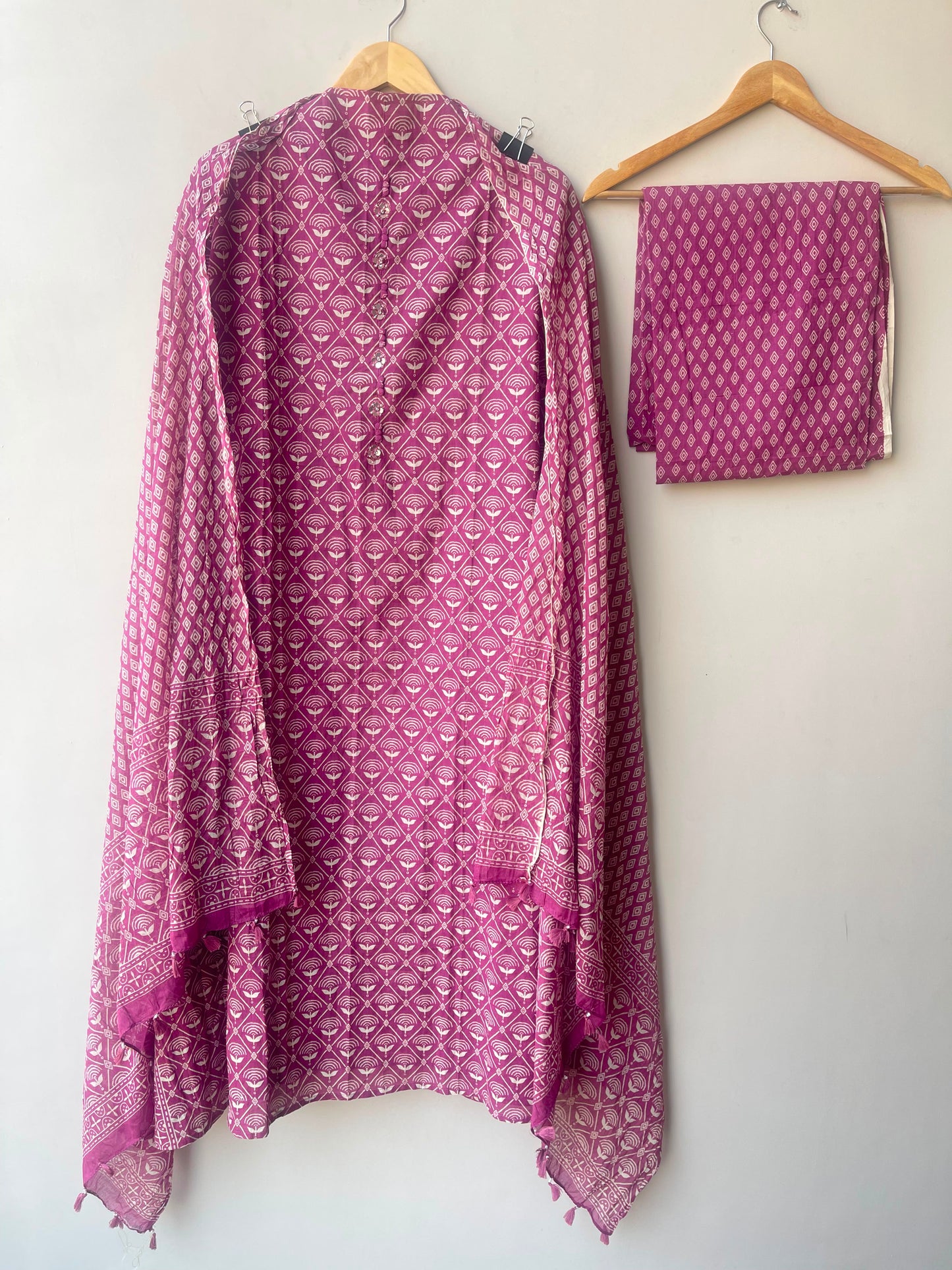 Pure cotton printed ladies unstitched suit Rc19006