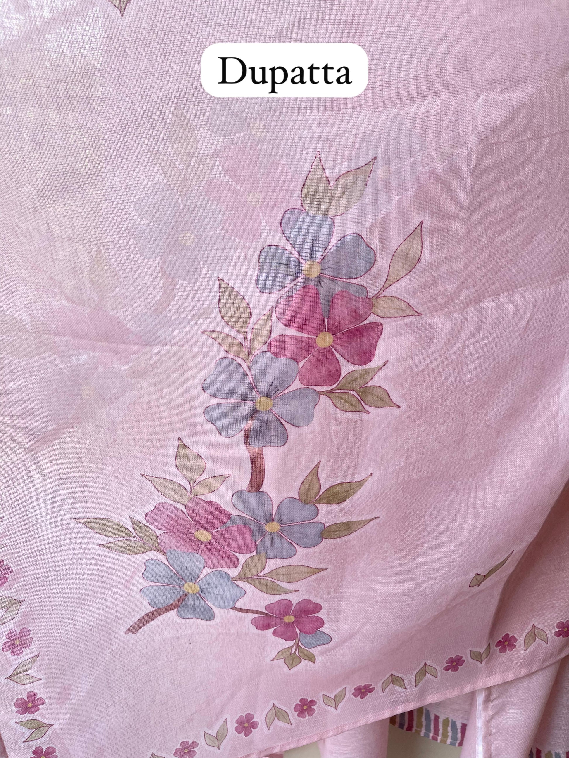 Linen Printed Unstitched Ladies Suit RC18636 – view 4