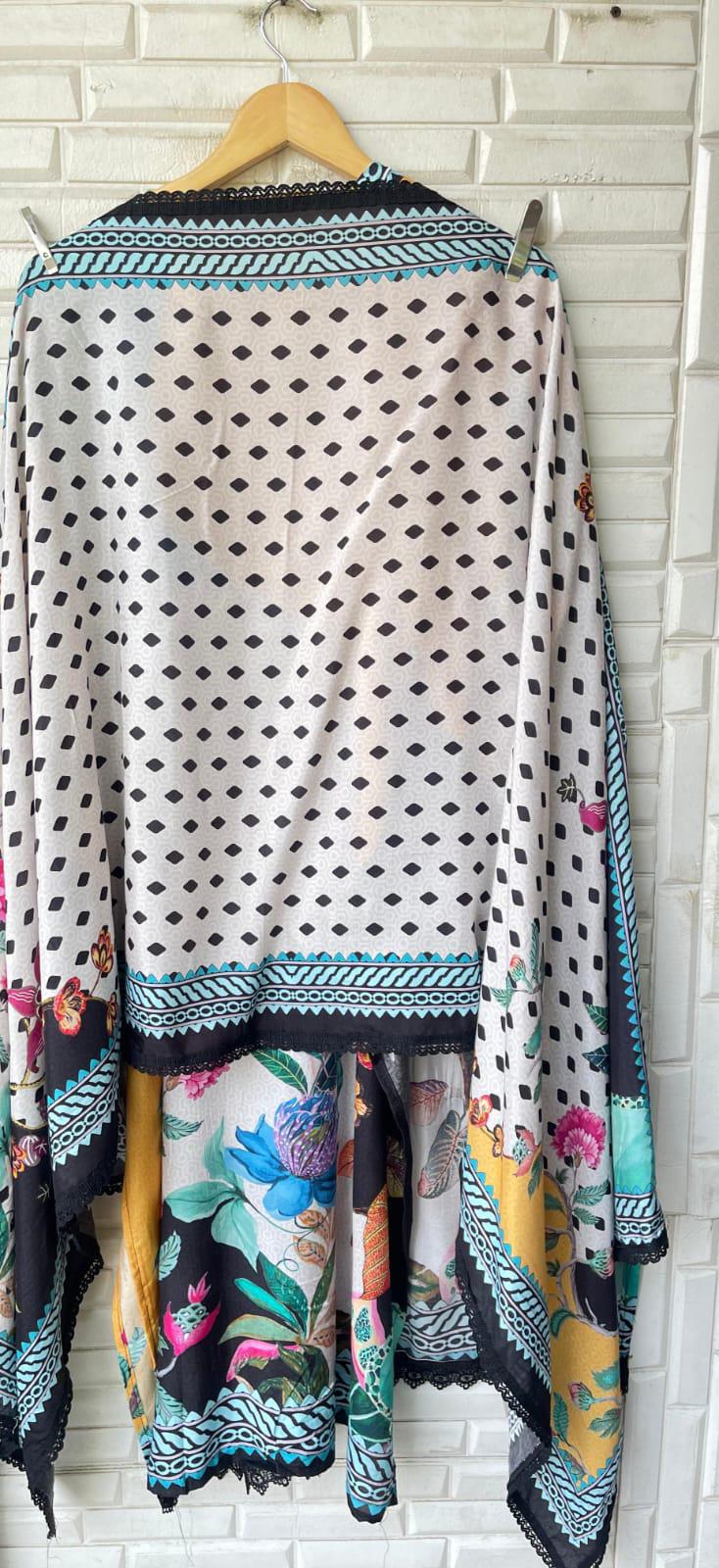 Muslin Unstitched Ladies Suit Rc 17059