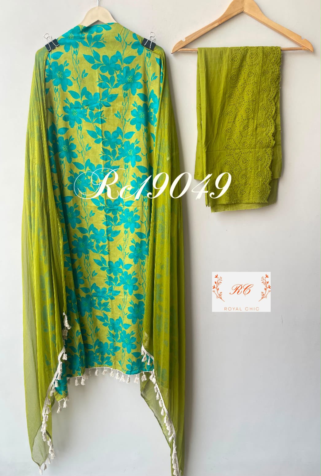 Cotton printed unstitched ladies suit Rc19049