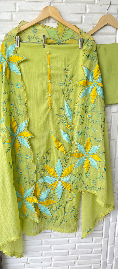 Mul chanderi unstitched ladies suit Rc17377 (b)