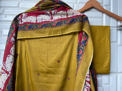 Cotton printed unstitched ladies suit Rc17462 (b)