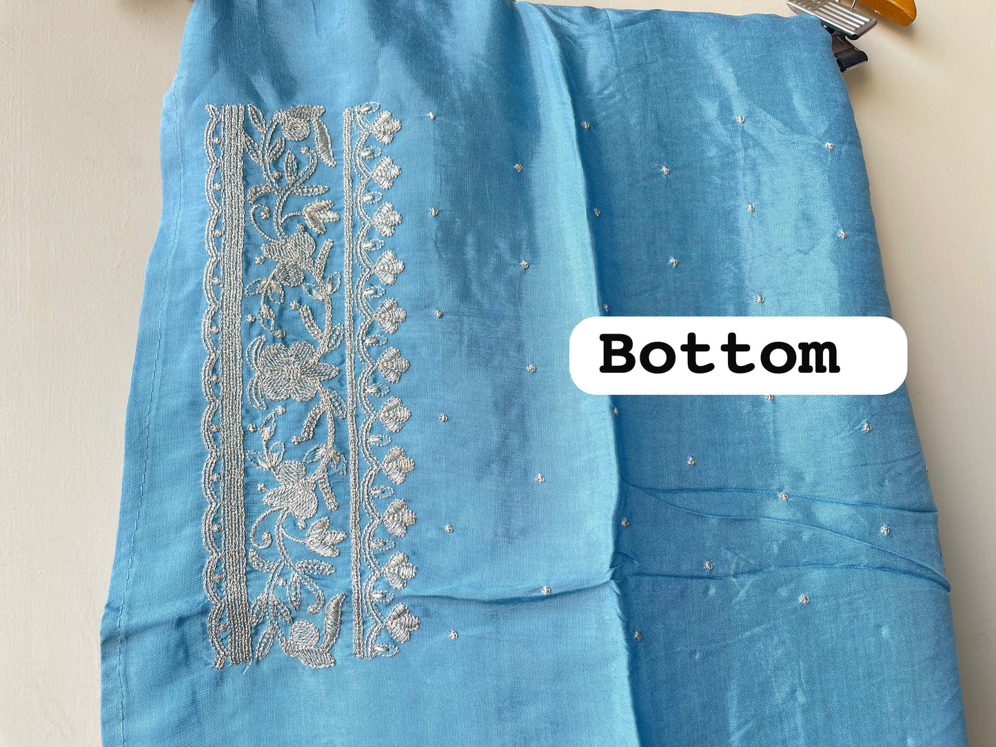 Organza Tuile unstitched ladies suit Rc19179