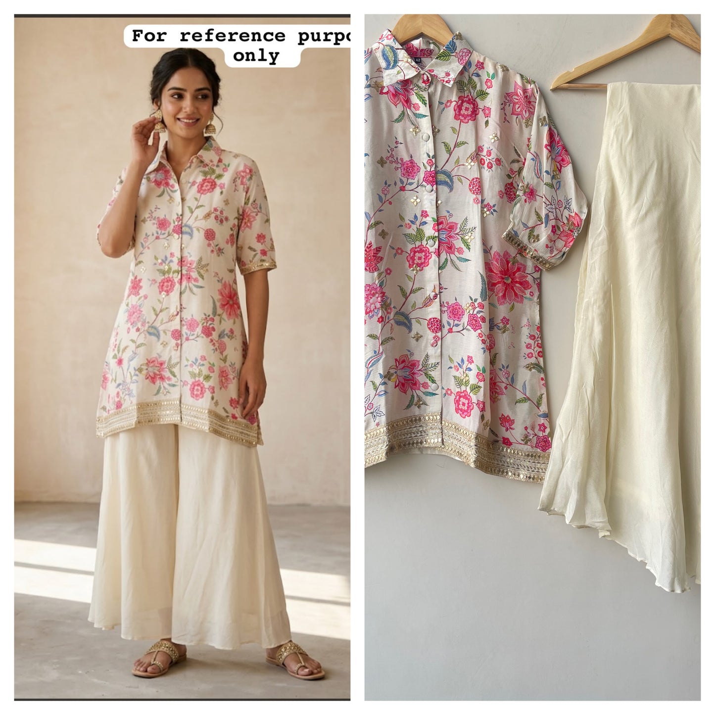 Chinnon fabric stitched ladies coord set Rc19127