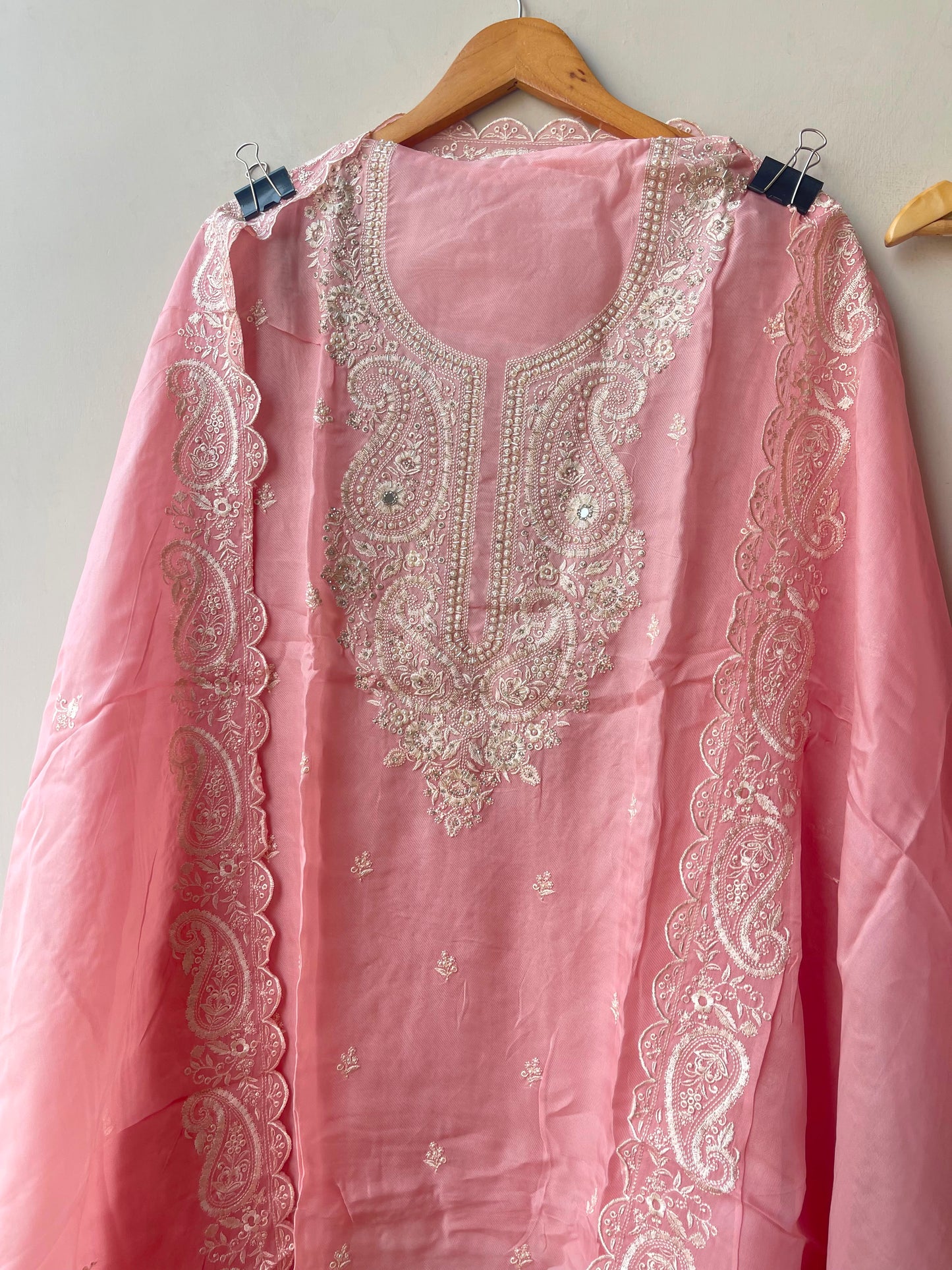 Organza unstitched ladies suit Rc19310 (b)