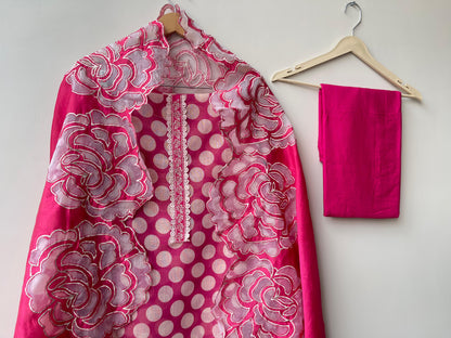 Soft Linen Printed Unstitched Ladies Suit RC-18676 (a)