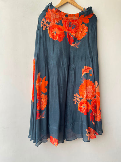 Georgette printed stitched ladies coord set Rc19208