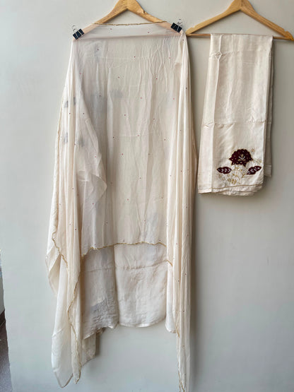 Organza fabric unstitched ladies suit Rc19115