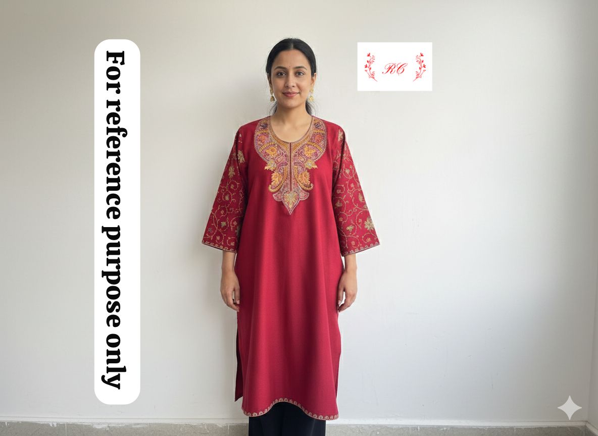 Kashmiri pheron readymade ladies kurta Rc18159