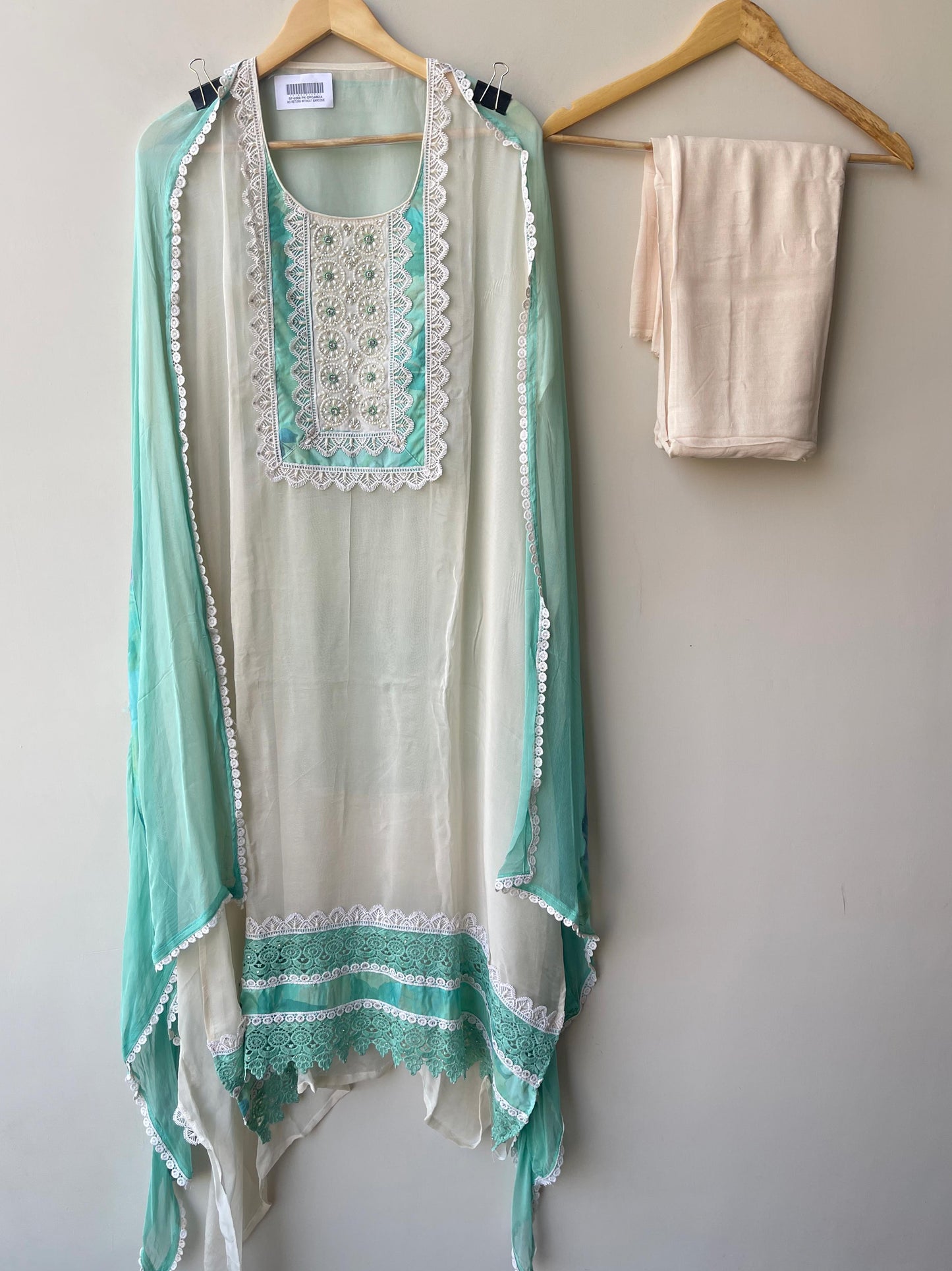 Organza unstitched ladies suit Rc18947 (a)