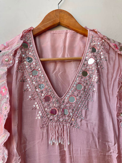 Glass organza unstitched ladies suit Rc19278 (a)