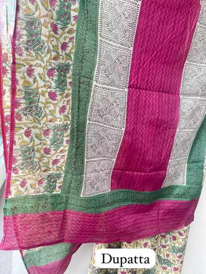 Cotton Printed Unstitched Ladies Suit RC-18807 – view 3