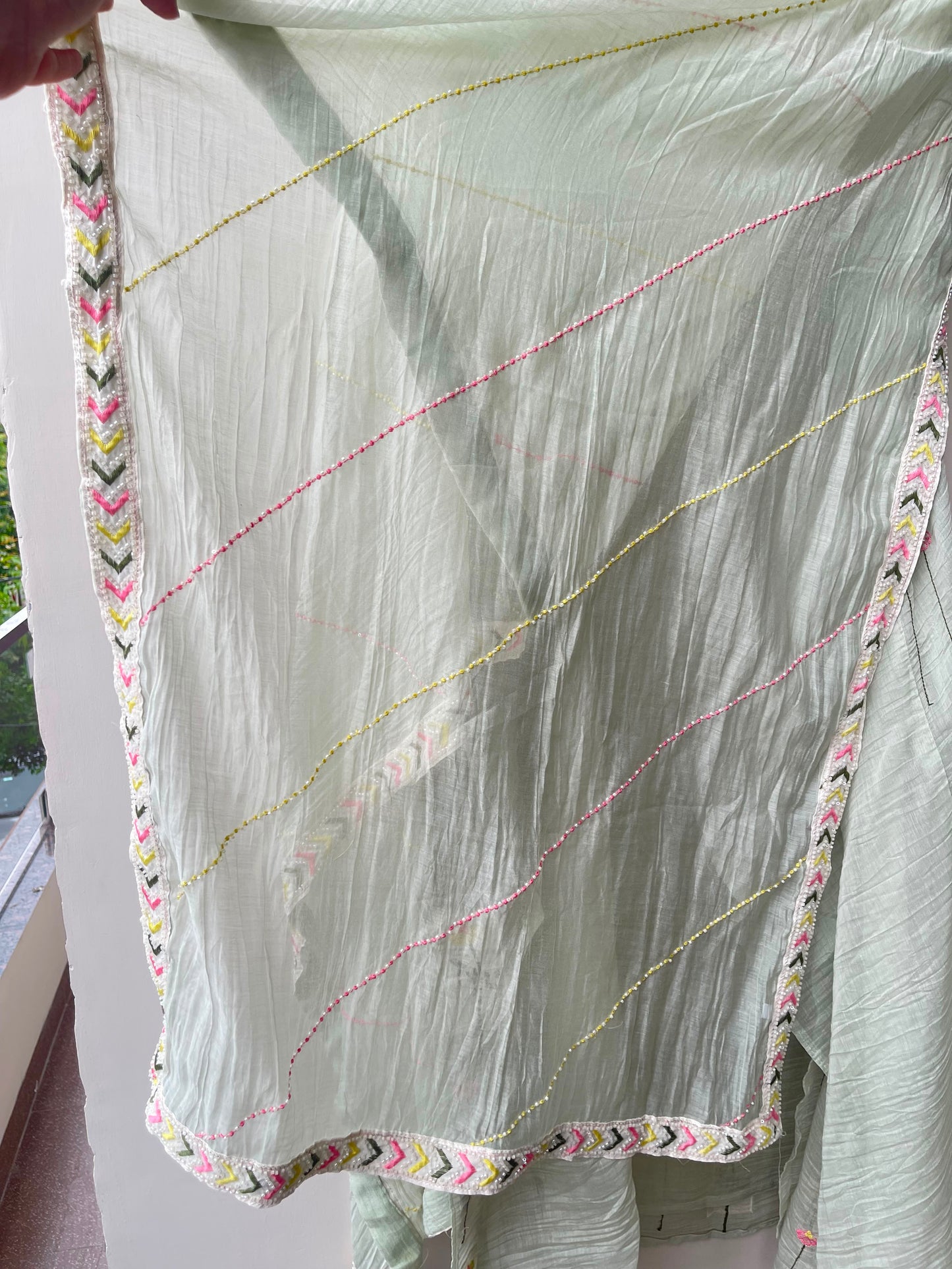 Pure mul cotton unstitched ladies suit Rc19040