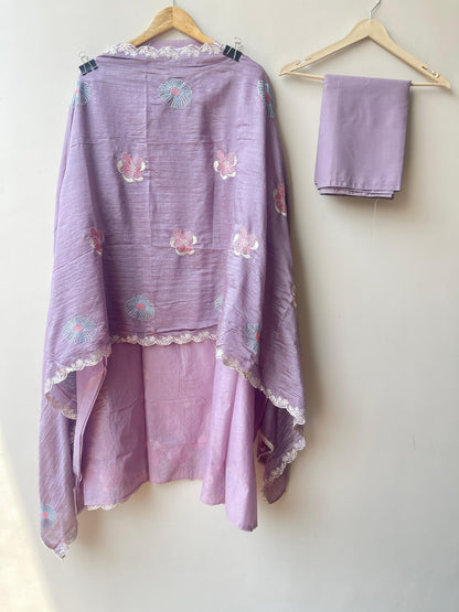 Mul chanderi unstitched ladies suit Rc18936 (b)