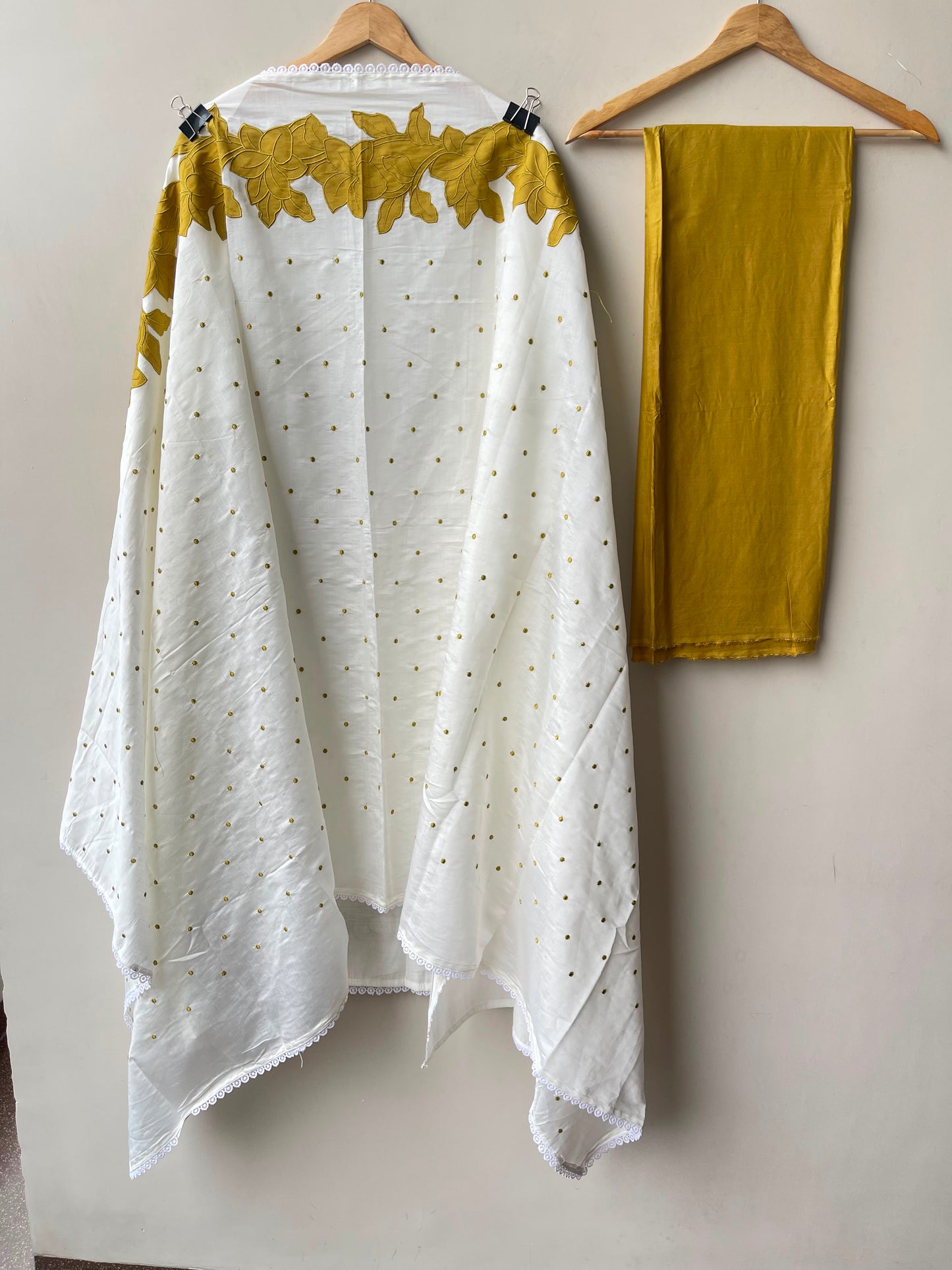 Chanderi cotton unstitched ladies suit Rc19269 (a)