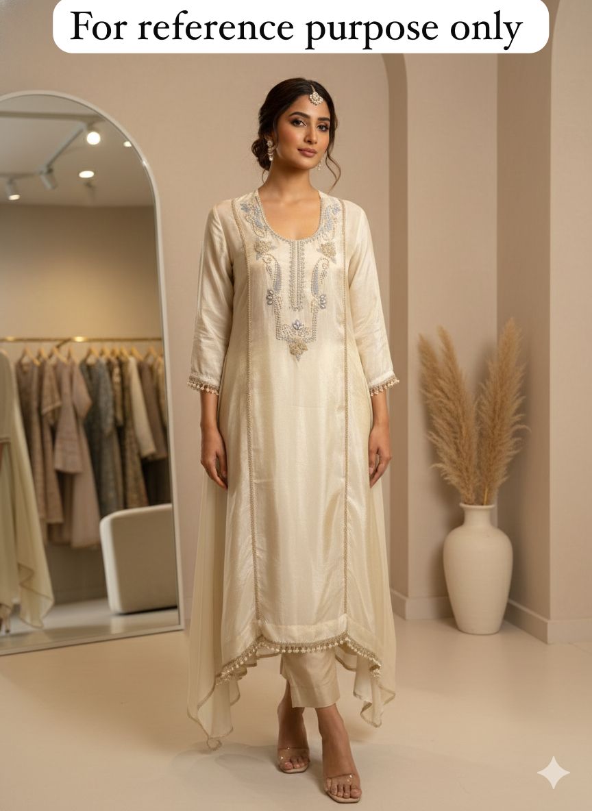 Shimmer Silk Unstitched Ladies Suit RC-18336 – view 2